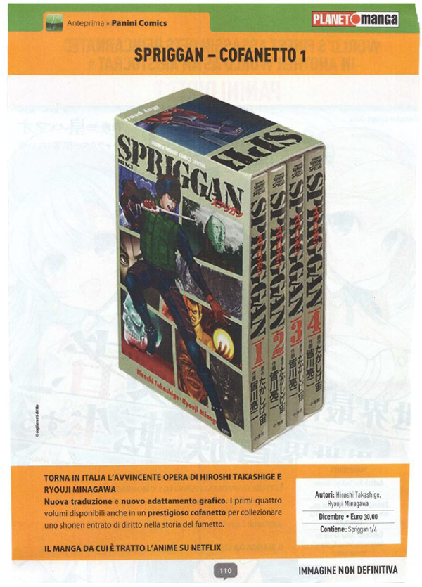 Spriggan - Anteprima 374 Spriggan - Anteprima 374